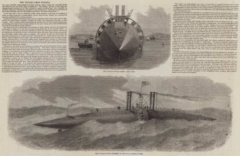 The Winans Ocean Steamer by Edwin Weedon