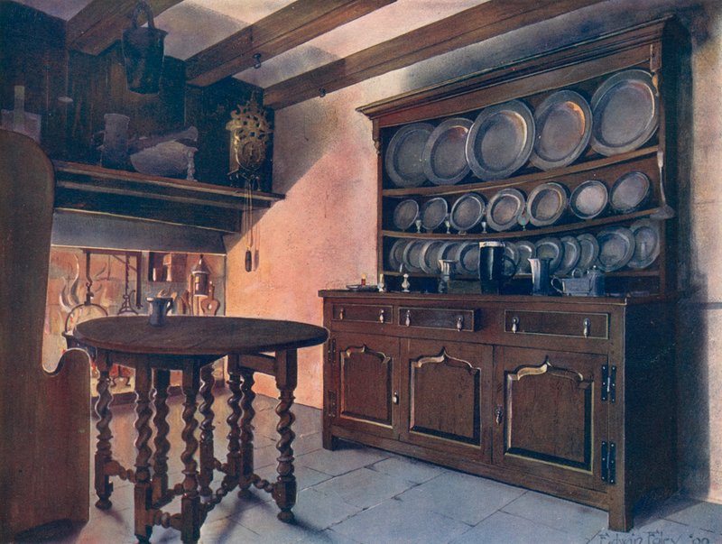 Oak Welsh Dresser by Edwin John Foley
