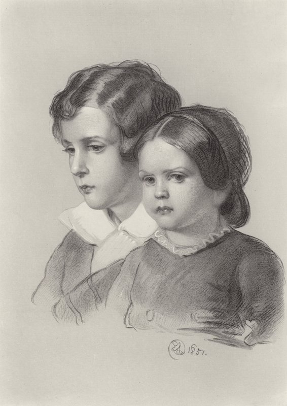 Lad and Lassie by Edwin Landseer