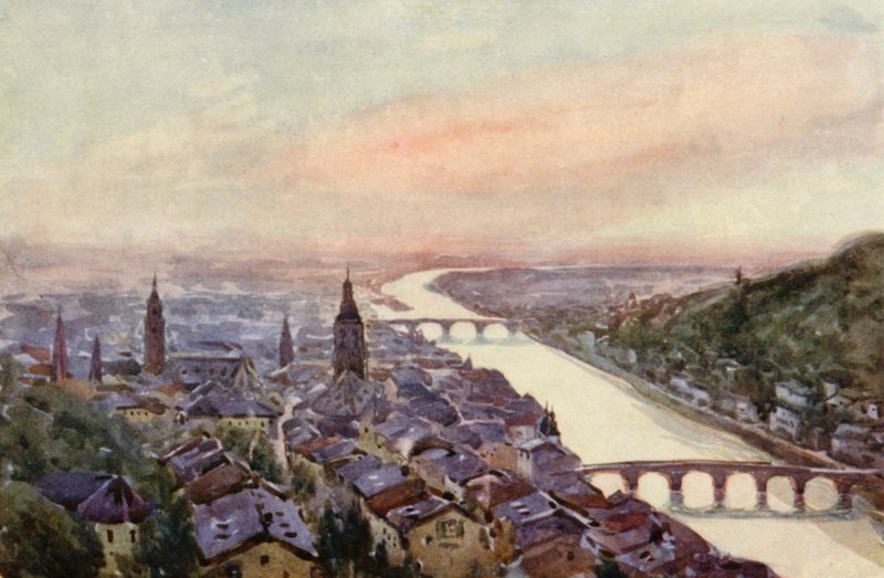 The Rhine: Heidelberg and the Neckar by Effie Jardine