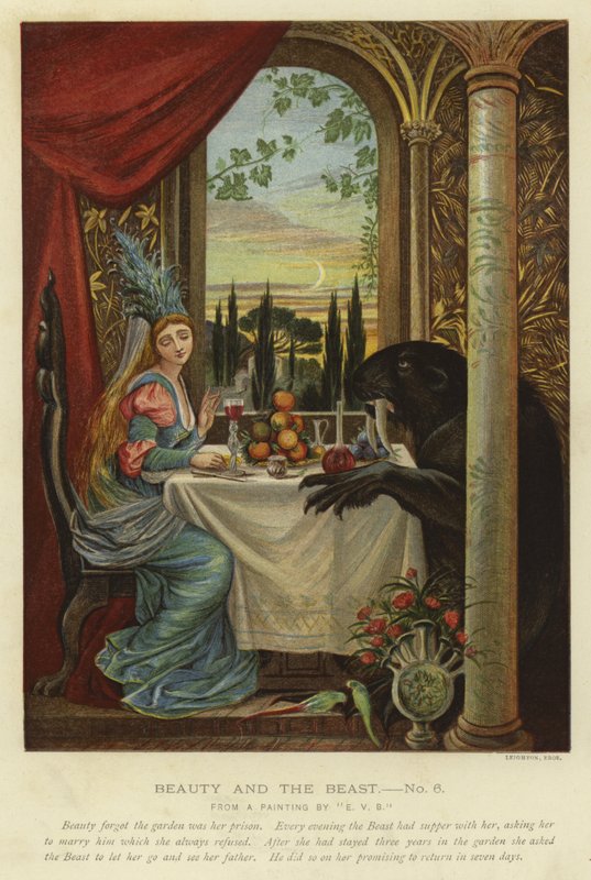 Scene from Beauty and the Beast by Eleanor Vere Boyle