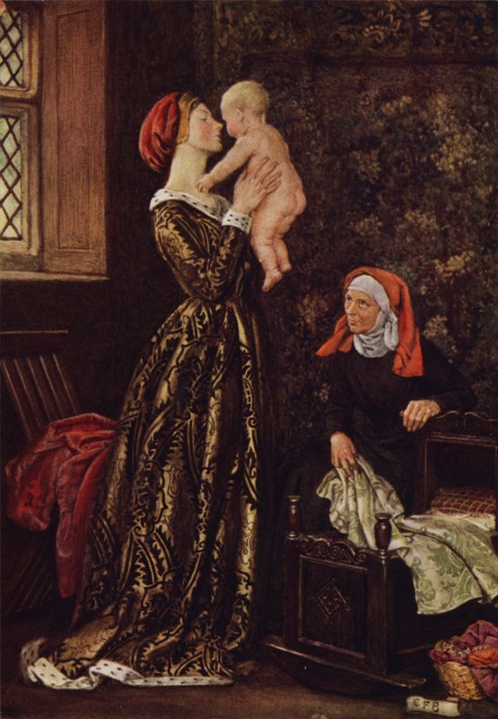 It is not growing like a tree, In bulk, doth make Man better be by Eleanor Fortescue Brickdale