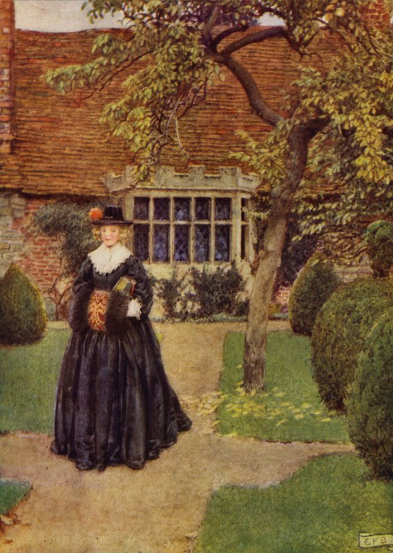 Whenas in silks my Julia goes by Eleanor Fortescue Brickdale