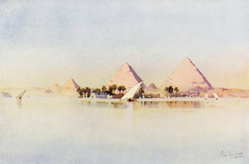 The Great Pyramid at Giza by Ella Du Cane