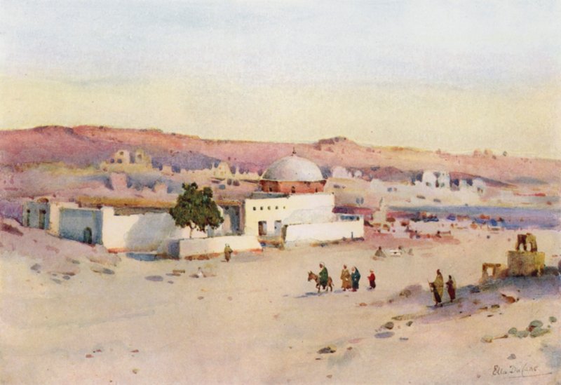 The Road from Assuan to Shellal by Ella Du Cane