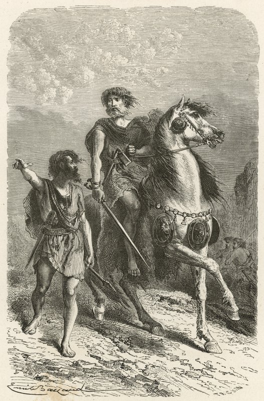 Warriors of the Bronze Age by Emile Antoine Bayard