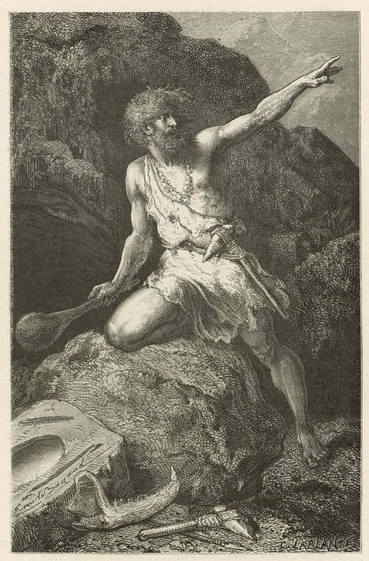 Man in the Stone Age by Emile Antoine Bayard