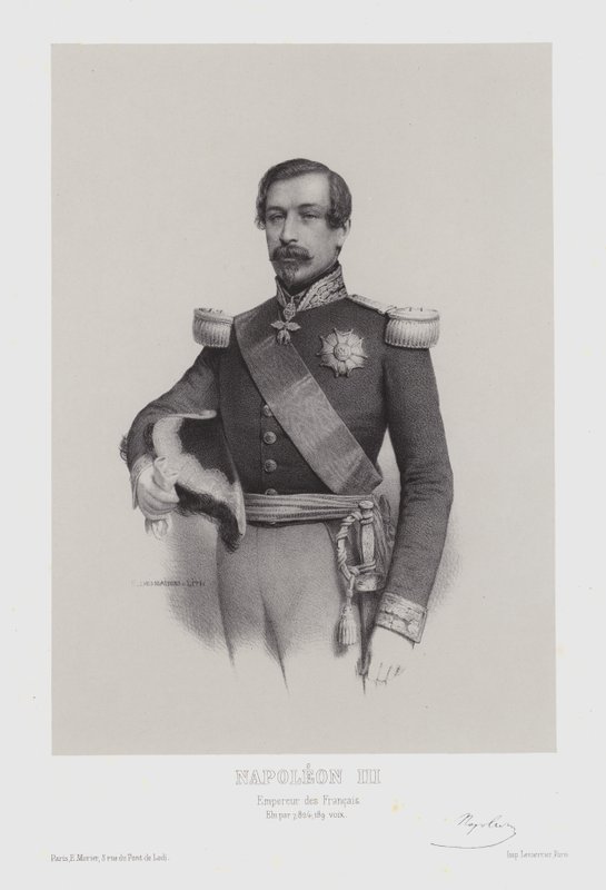 Napoleon III, Emperor of France by Emile Desmaisons