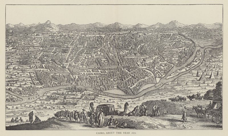 Cairo, about the year 1670 by English School
