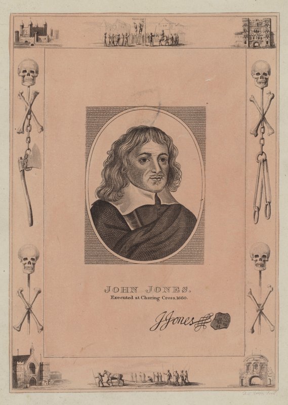 John Jones, executed at Charing Cross, 1660 by English School