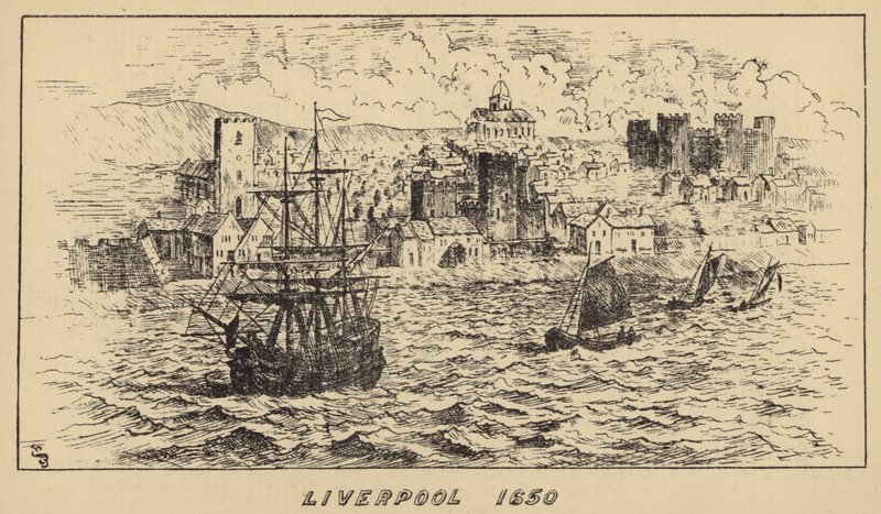 Liverpool 1650 by English School