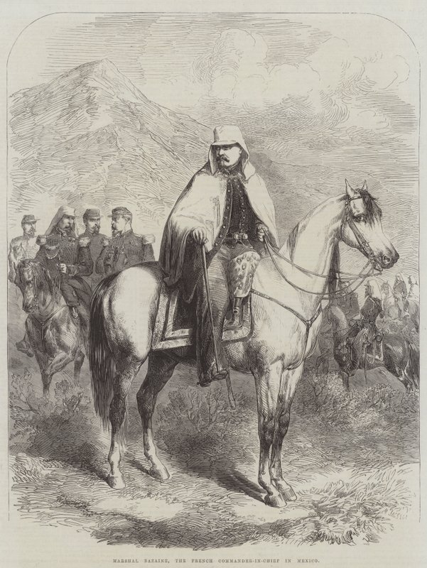 Marshal Bazaine, the French Commander-in-Chief in Mexico by English School