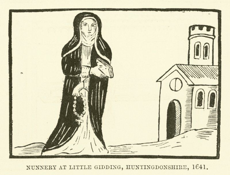 Nunnery at Little Gidding, Huntingdonshire, 1641 by English School