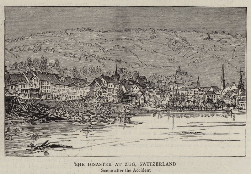 The Disaster at Zug, Switzerland by English School
