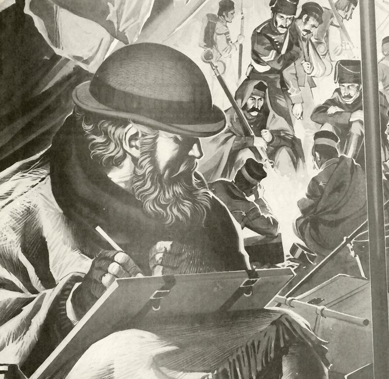 William Howard Russell, the first war correspondent by English School