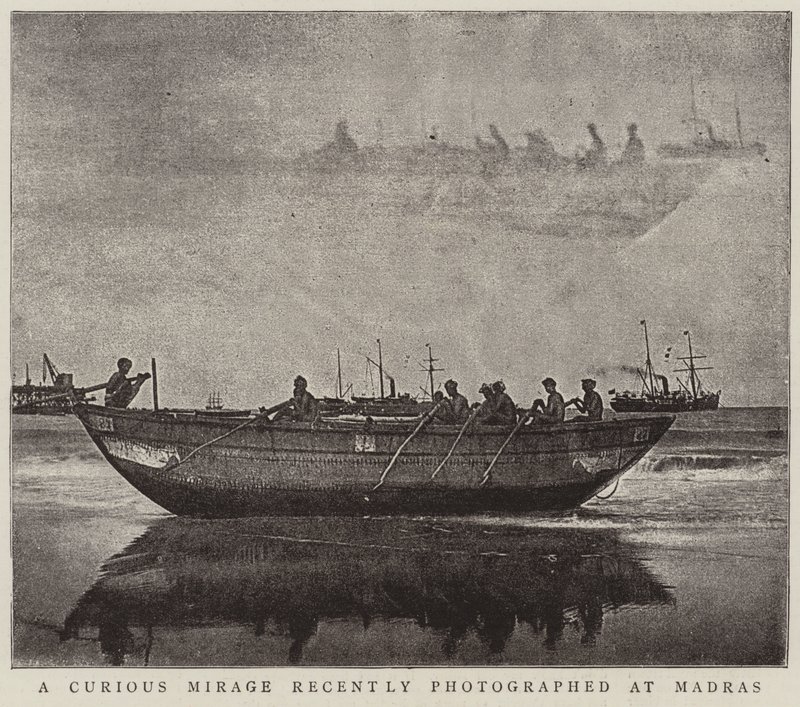 A Curious Mirage recently Photographed at Madras by English Photographer
