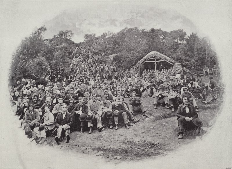 A Mass in the Mountains of Donegal by English Photographer