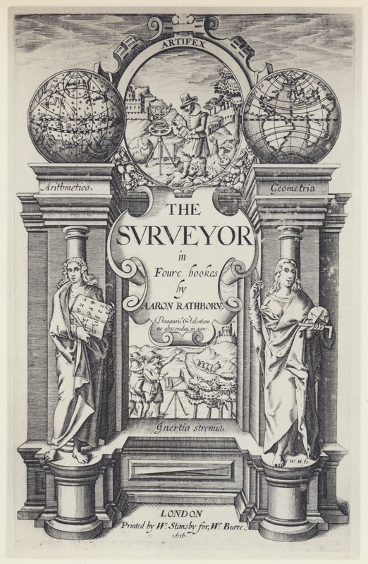A Rathbone, The Surveyor, W Stansby for W Burre 1616 by English Photographer