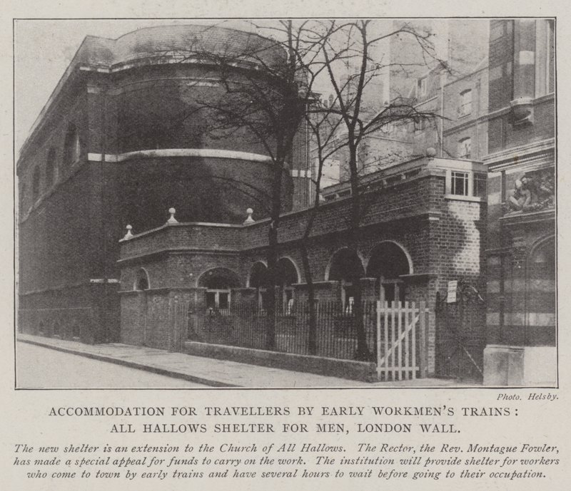 Accommodation for Travellers by Early Workmen