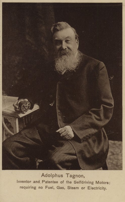 Adolphus Tagnon, inventor of self-driving motors by English Photographer