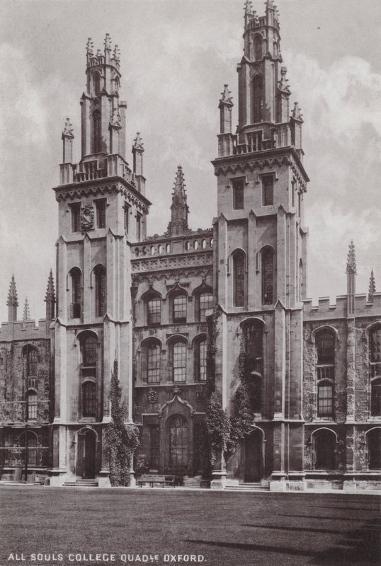 All Souls College Quadrangle, Oxford by English Photographer
