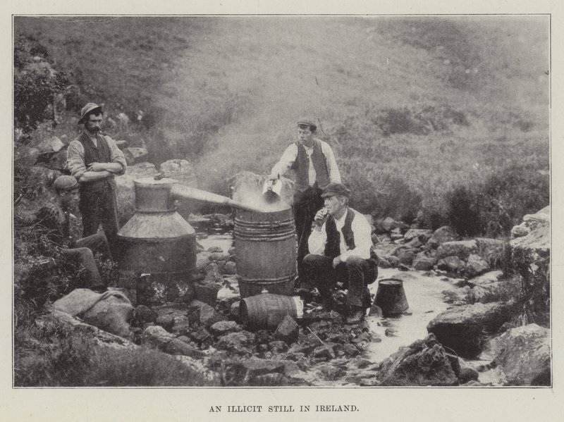 An Illicit Still in Ireland by English Photographer