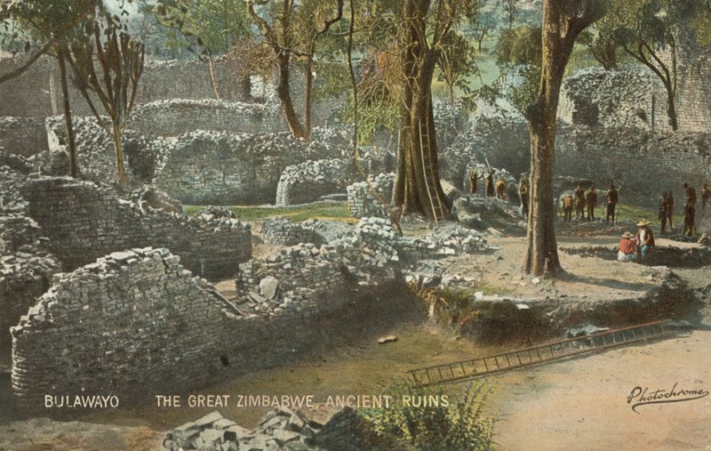 Ancient ruins of Great Zimbabwe by English Photographer