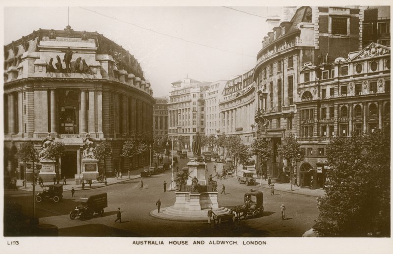 Australia House and Aldwych, London by English Photographer
