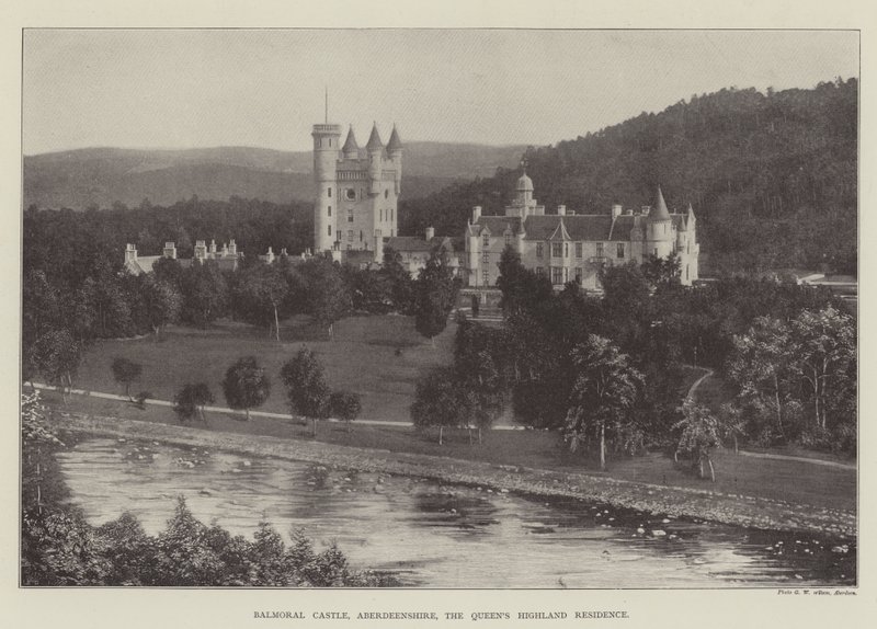 Balmoral Castle, Aberdeenshire, the Queen