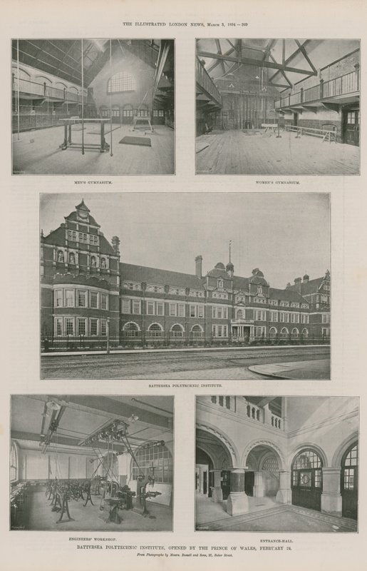 Battersea Polytechnic Institute by English Photographer