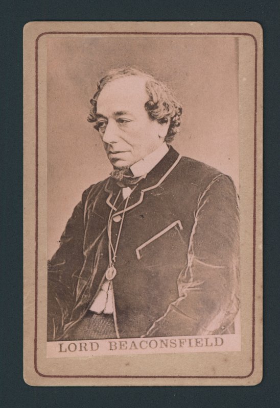 Benjamin Disraeli by English Photographer