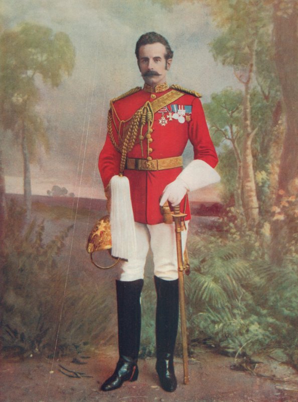 Brigadier-General Douglas M. B. H., Earl of Dundonald. Commanding A Mounted Brigade in South Africa by English Photographer