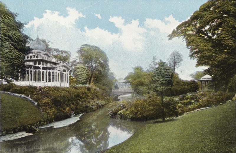 Buxton, The Gardens by English Photographer