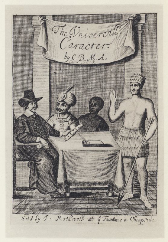 C Beck, The Universal Character, I Rothwell 1657 by English Photographer