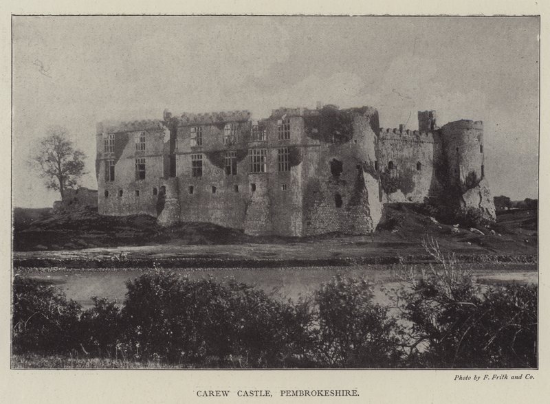 Carew Castle, Pembrokeshire by English Photographer