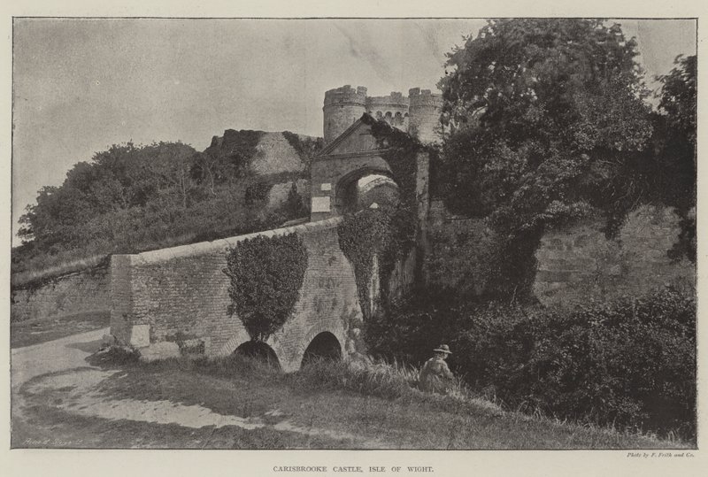 Carisbrooke Castle, Isle of Wight by English Photographer