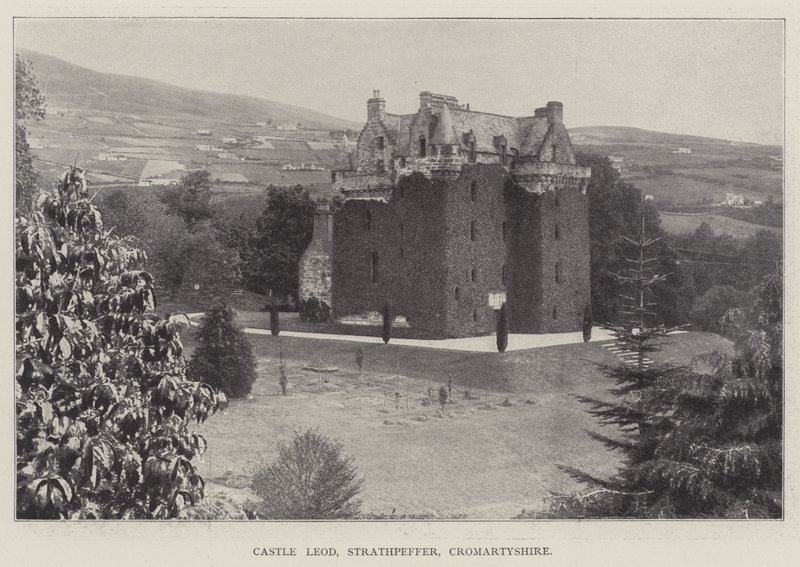 Castle Leod, Strathpeffer, Cromartyshire by English Photographer