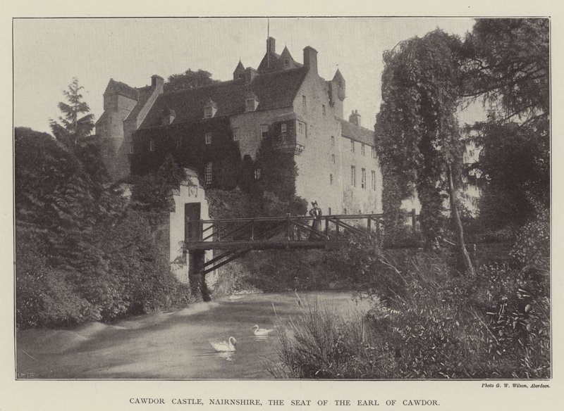 Cawdor Castle, Nairnshire, the Seat of the Earl of Cawdor by English Photographer