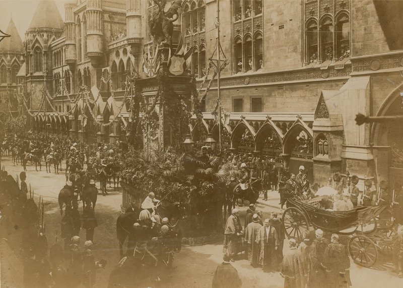 Ceremonial Parade in London by English Photographer