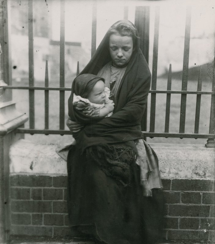 Child Poverty, London by English Photographer