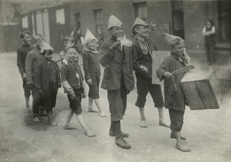 Child Poverty, London by English Photographer