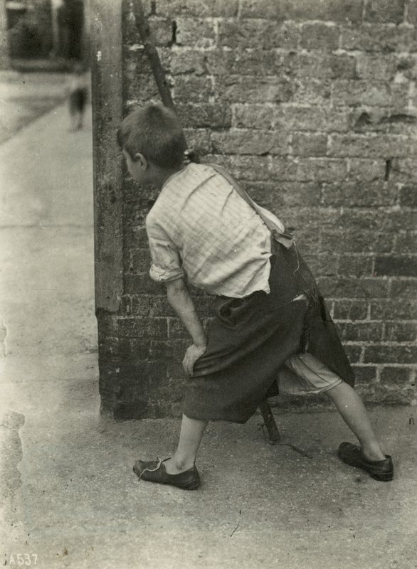 Child Poverty, London by English Photographer