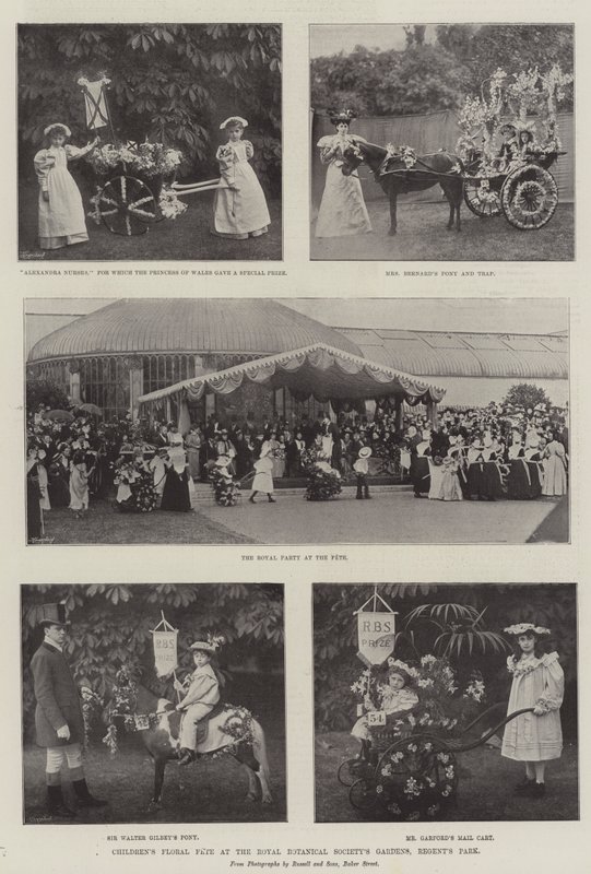Childrens Floral Fete at the Royal Botanical Societys Gardens, Regents Park by English Photographer