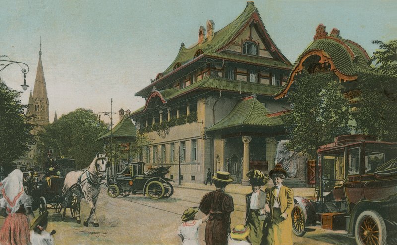 Chinese-style building by English Photographer