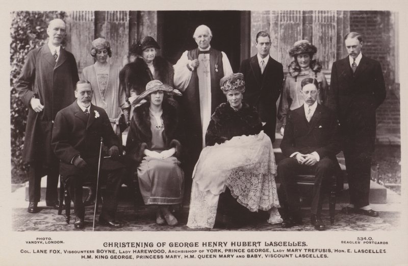 Christening of George Henry Hubert Lascelles by English Photographer