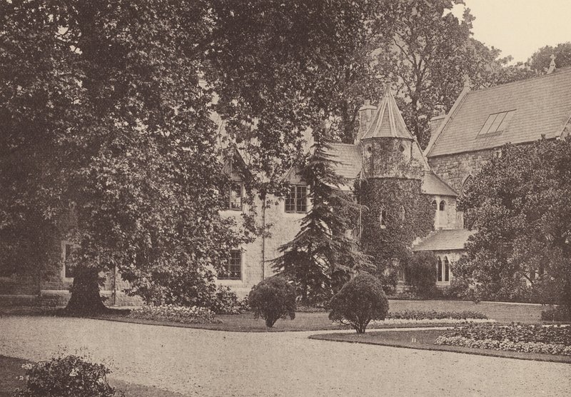 Convent of the Sacred Heart, Roehampton: East End of the Terrace and Retreat House by English Photographer