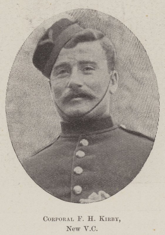 Corporal F H Kirby, New VC by English Photographer