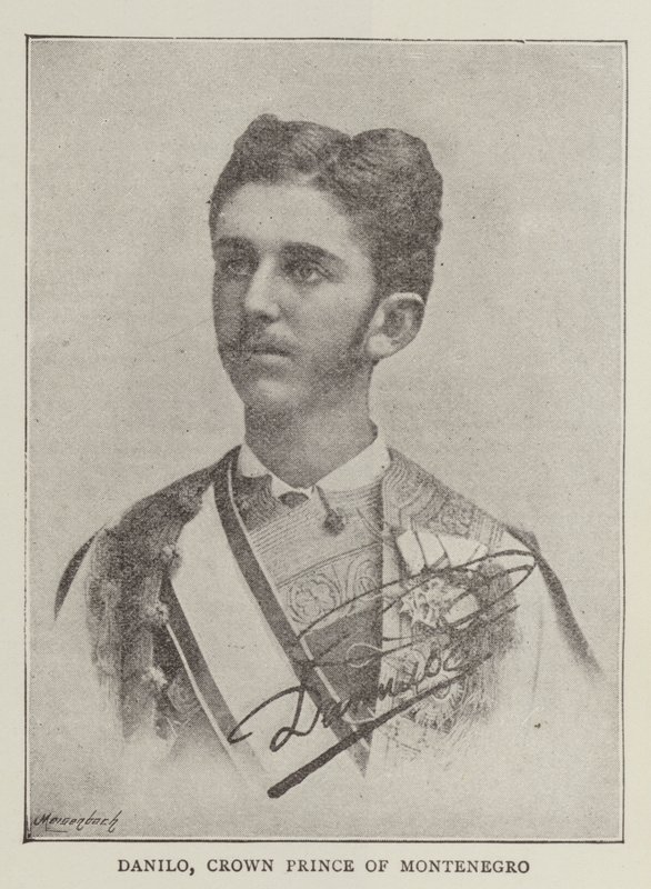 Danilo, Crown Prince of Montenegro by English Photographer