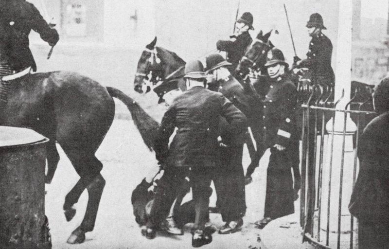 Demonstration by Unemployed Workers, London by English Photographer