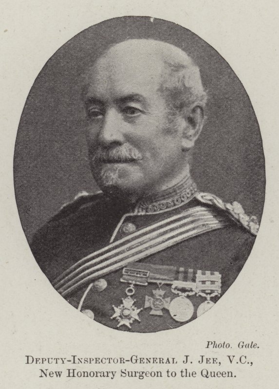 Deputy-Inspector-General J Jee, VC, New Honorary Surgeon to the Queen by English Photographer